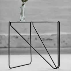 LIND DNA Side Tables*Curve Chameleon Hippo side table, -anthracite Black