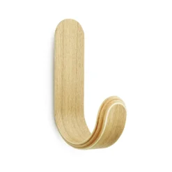 Normann Copenhagen Clothes Hooks & Hangers*Curve hook, ash Brown