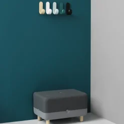 Normann Copenhagen Clothes Hooks & Hangers*Curve hook, Black