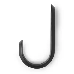 Normann Copenhagen Clothes Hooks & Hangers*Curve hook, Black