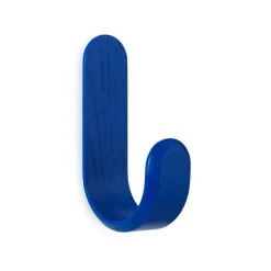 Normann Copenhagen Clothes Hooks & Hangers*Curve hook, Blue