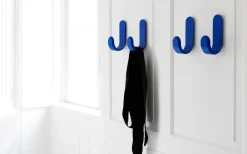 Normann Copenhagen Clothes Hooks & Hangers*Curve hook, Blue