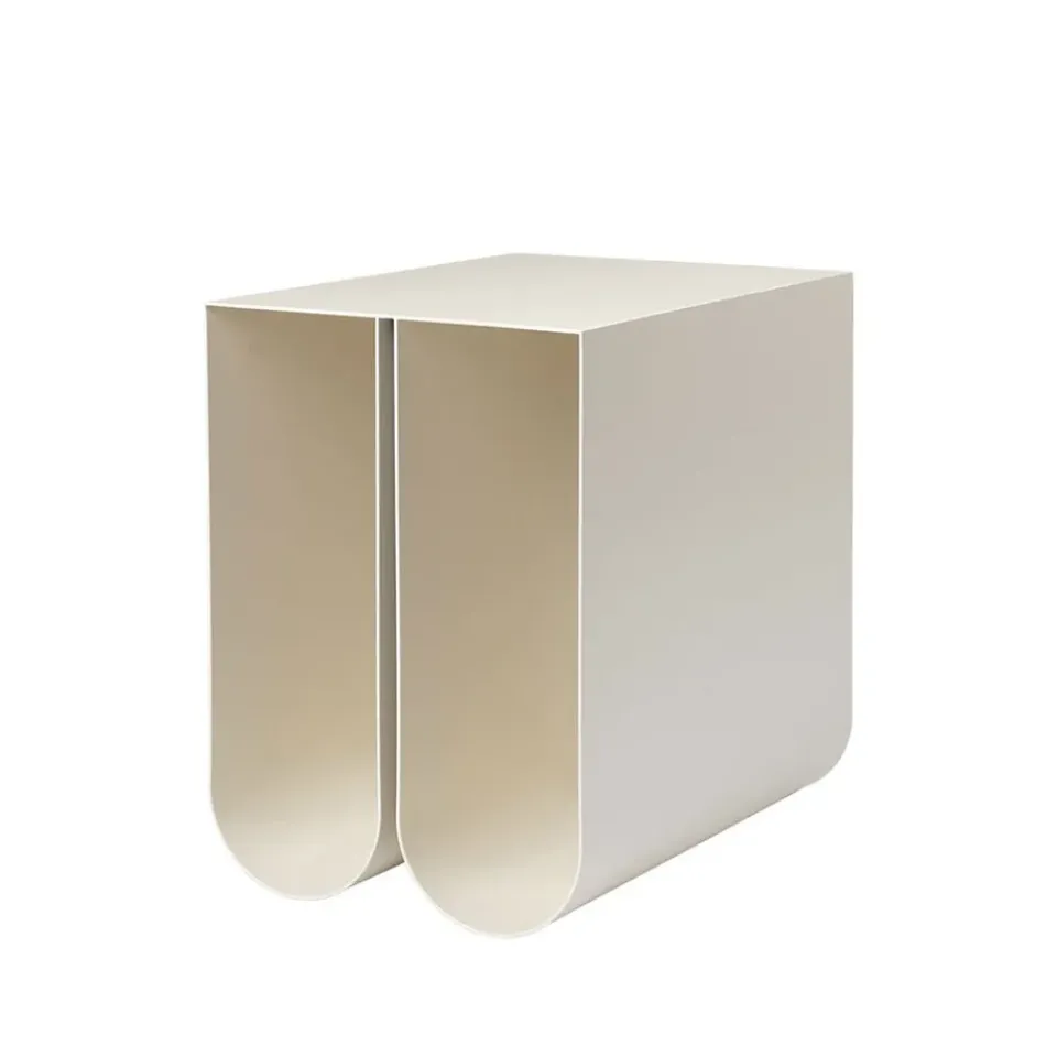 Kristina Dam Studio Side Tables*Curved side table, Beige