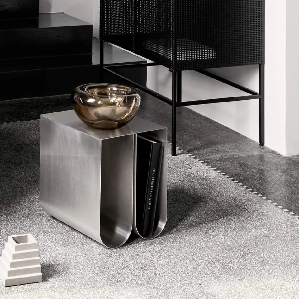 Kristina Dam Studio Side Tables*Curved side table, Beige