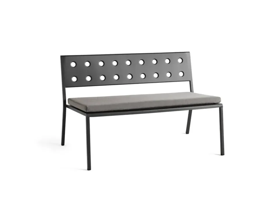 HAY Seat Cushions & Pads*Cushion for Balcony Lounge bench, pepper Black