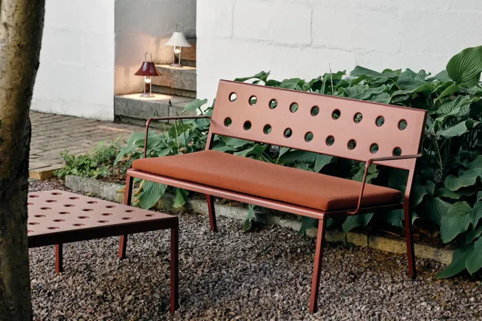 HAY Seat Cushions & Pads*Cushion for Balcony Lounge bench, cayenne Red