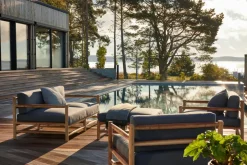 Skargaarden Garden Sofas & Garden Benches|Balcony Furniture*Cushion for Saltholm sofa, Southend greyish Brown