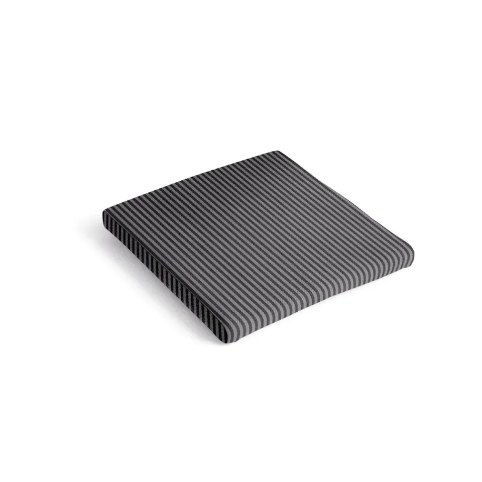 HAY Seat Cushions & Pads*Cusion for Type Chair, Black stripe Grey