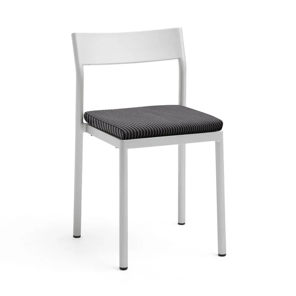 HAY Seat Cushions & Pads*Cusion for Type Chair, Black stripe Grey