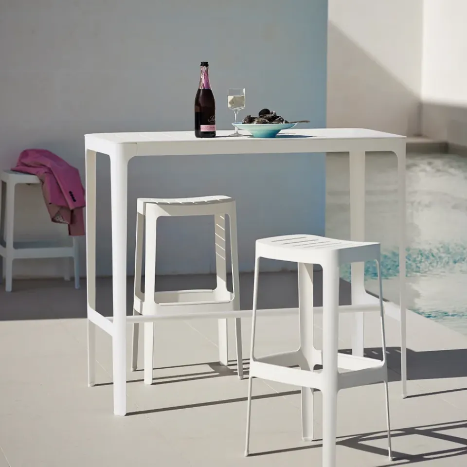 Cane-line Table For Outdoor Use*Cut bar table, Black