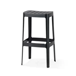 Cane-line Seating*Cut barstool, Black