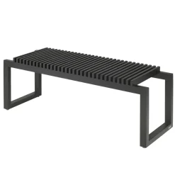 Fritz Hansen Benches*Cutter bench 121 cm, lacquered oak Black
