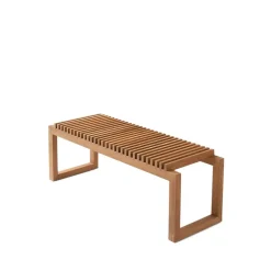 Fritz Hansen Benches*Cutter bench, Teak Brown