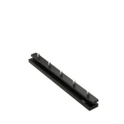 Fritz Hansen Clothes Racks, Coat Stands & Hangers*Cutter coat rack, Oak, -stained, 5 knobs Black