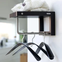 Fritz Hansen Hat Rack & Hat Shelves*Cutter hat rack mini, -painted oak Black
