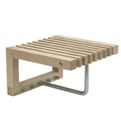 Fritz Hansen Hat Rack & Hat Shelves*Cutter hat rack mini, oak Brown