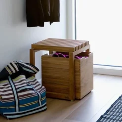 Fritz Hansen Stools*Cutter stool, Teak Brown