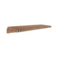 Fritz Hansen Hat Rack & Hat Shelves*Cutter Wardrobe coat rack with shelf, Teak Brown
