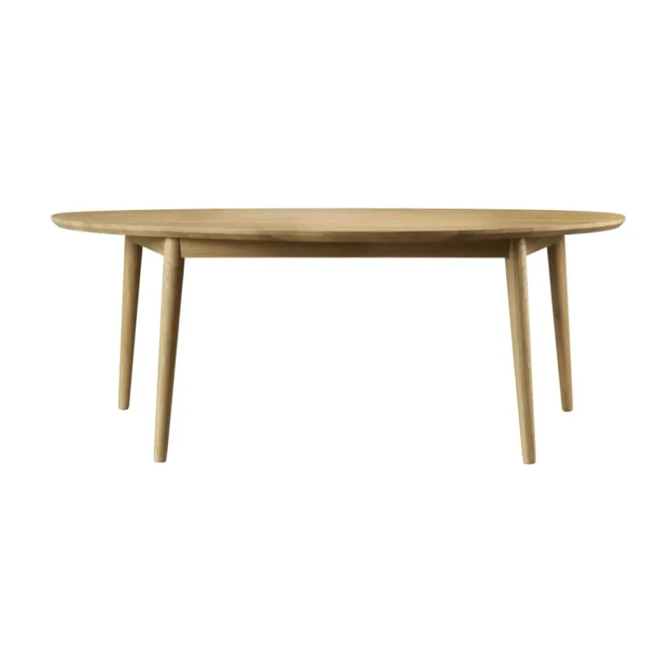 FDB Møbler Coffee Tables*D103 Anholt coffee table 71.5x120 cm, Oak nature oiled Brown