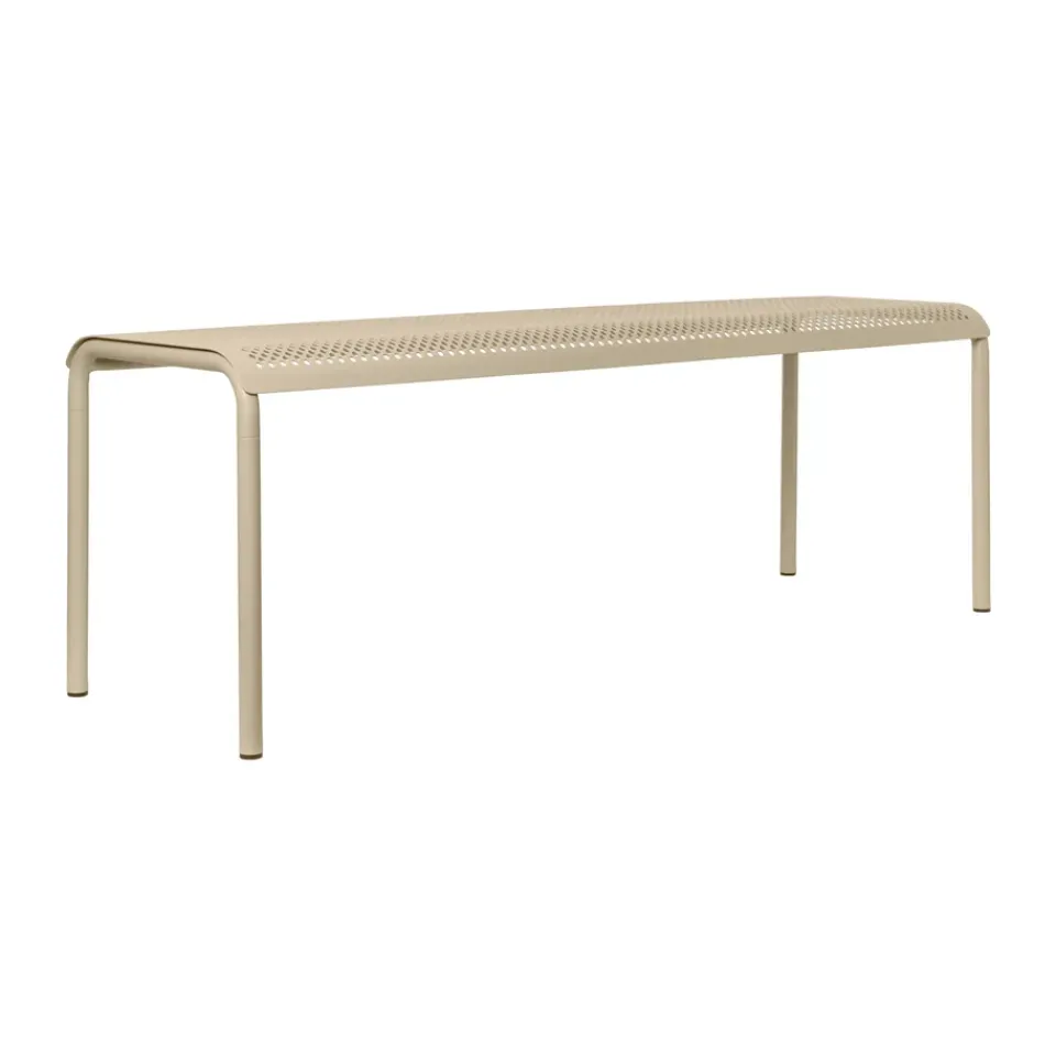 Ferm Living Garden Sofas & Garden Benches*Dapple bench 45x130x39.8 cm, Cashmere Beige