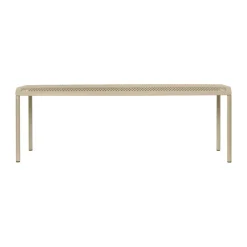 Ferm Living Garden Sofas & Garden Benches*Dapple bench 45x130x39.8 cm, Cashmere Beige