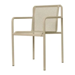 Ferm Living Seating*Dapple chair with armrests, Cashmere Beige
