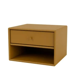Montana Bedside Tables*Dash bedside table, Amber, incl. suspension cm Yellow