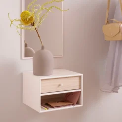Montana Bedside Tables*Dash bedside table, Amber, incl. suspension cm Yellow