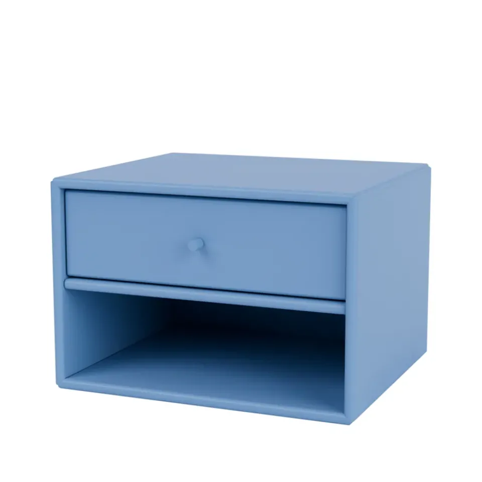 Montana Bedside Tables*Dash bedside table, Azure 154, incl. suspension cm Blue
