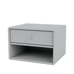 Montana Bedside Tables*Dash bedside table, Fjord 02, incl. suspension cm Grey