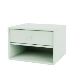 Montana Bedside Tables*Dash bedside table, Mist 161, incl. suspension cm Green