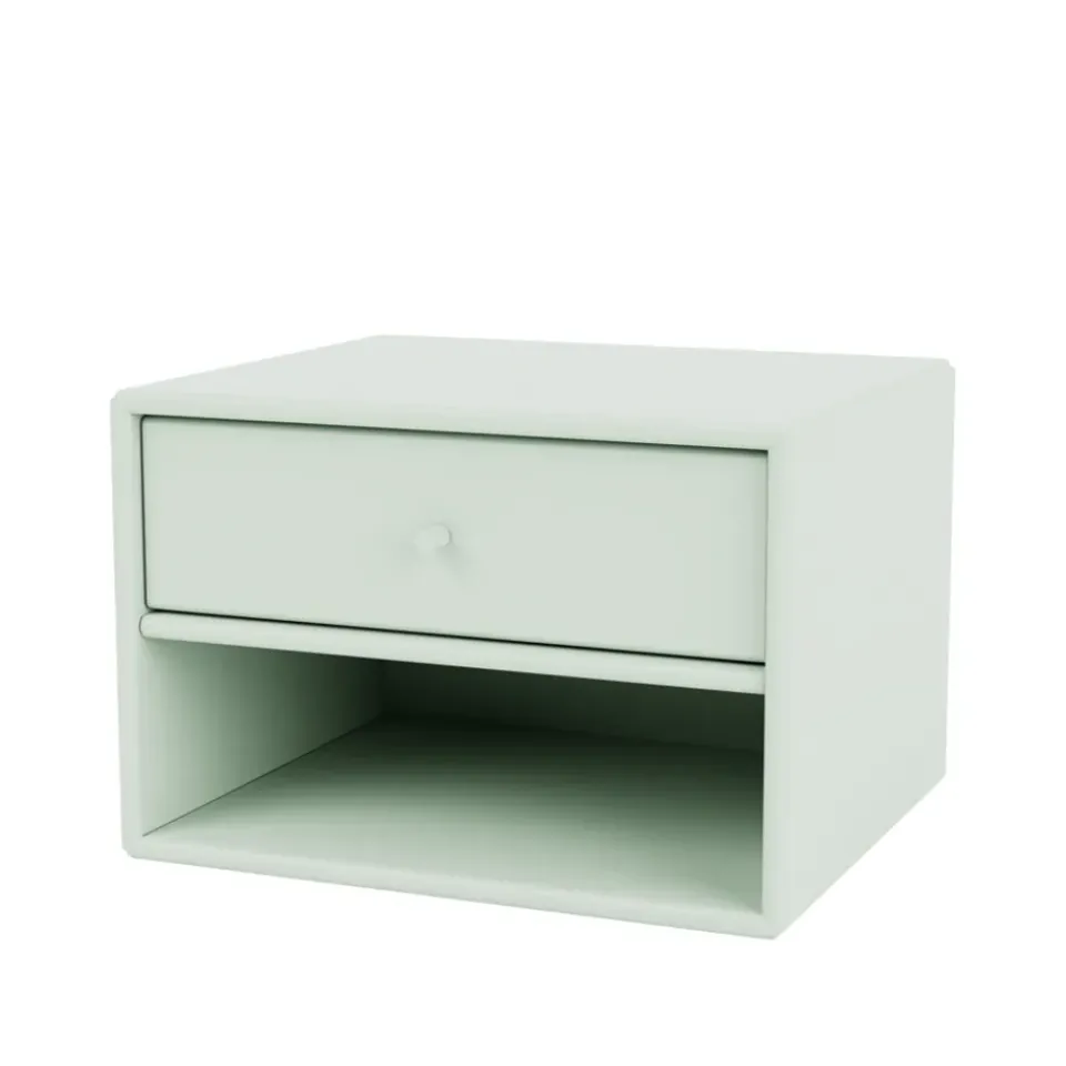 Montana Bedside Tables*Dash bedside table, Mist 161, incl. suspension cm Green