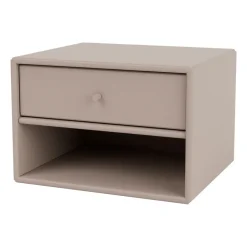 Montana Bedside Tables*Dash bedside table, Mushroom Beige