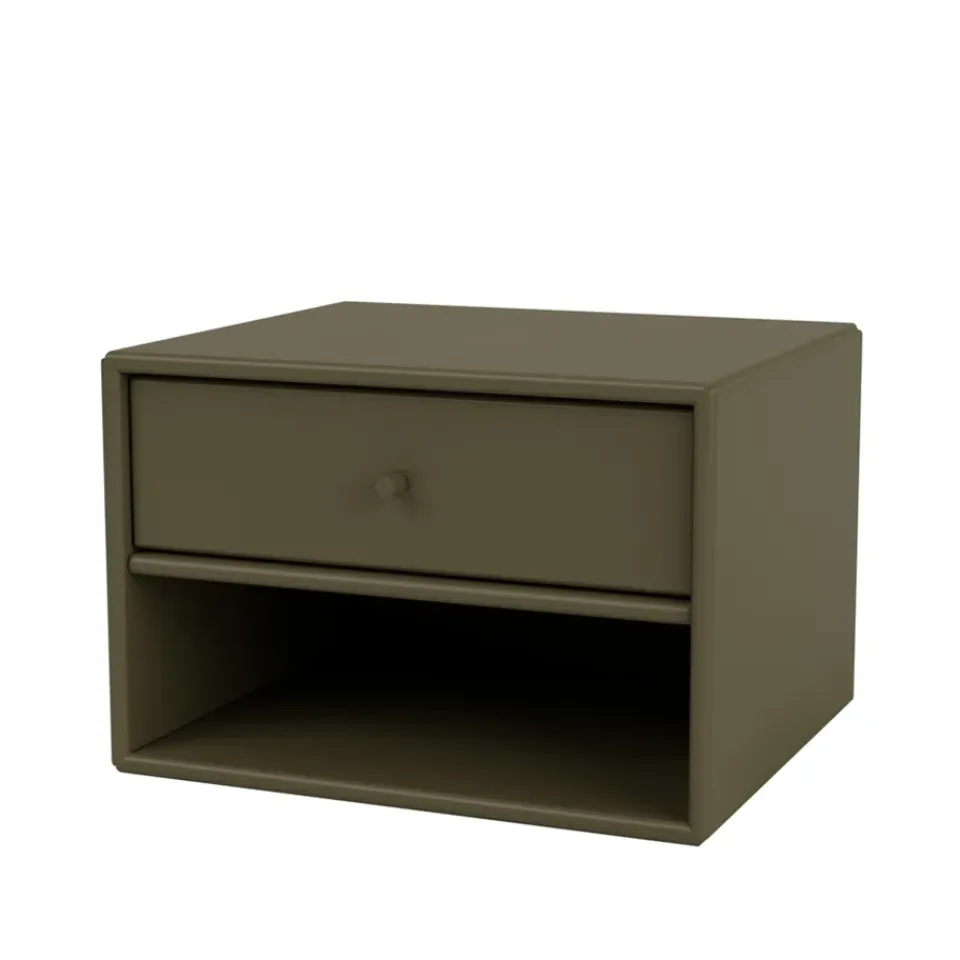 Montana Bedside Tables*Dash bedside table, Oregano 139, incl. suspension cm Green