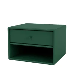 Montana Bedside Tables*Dash bedside table, Pine 136, incl. suspension cm Green