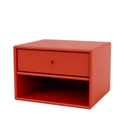 Montana Bedside Tables*Dash bedside table, Rosehip 145, incl. suspension cm Red