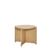 Hübsch Side Tables*Dash side table Ø55 cm, Nature