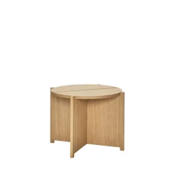 Hübsch Side Tables*Dash side table Ø55 cm, Nature