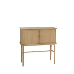 Hübsch Display & Glass Cabinets*Dash sideboard 90 cm, Oak Beige