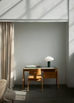 &Tradition Dining Tables*Daystak RD2 dining table 122x71x61 cm, Honey - nano laminate Beige