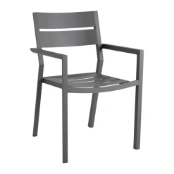 Brafab Seating*Delia armchair, Anthracite Grey