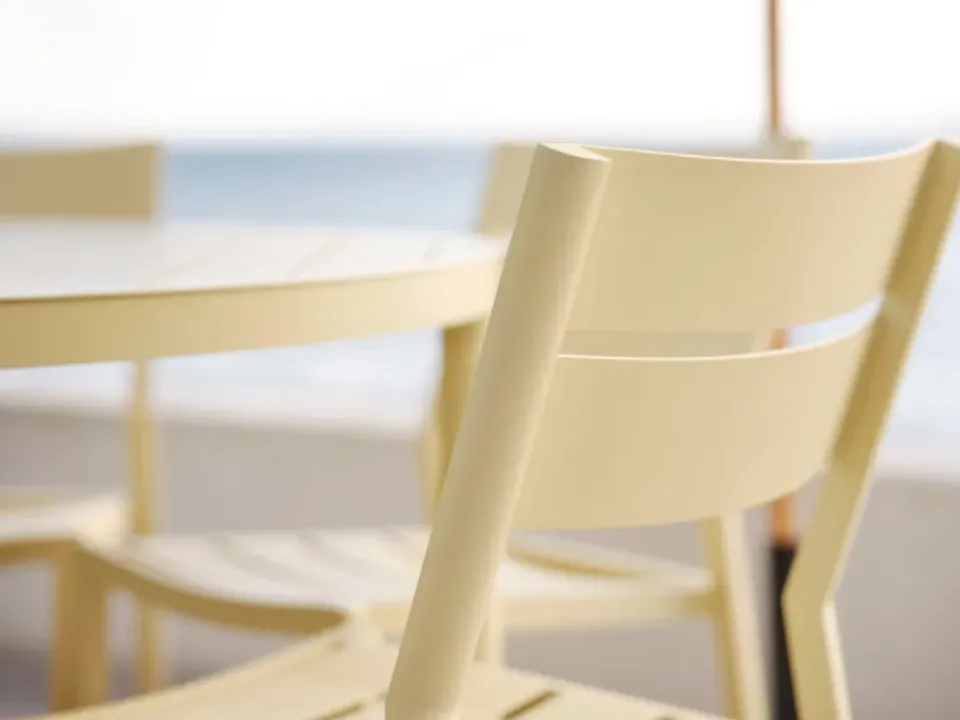 Brafab Balcony Furniture*Delia chair, Lemon Yellow