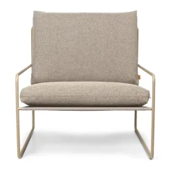 Ferm Living Seating*Desert arm chair, Cashmere-Dark sand Beige
