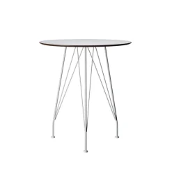 Swedese Table For Outdoor Use*Desirée café table, laminate, ø110cm, lacquered base White