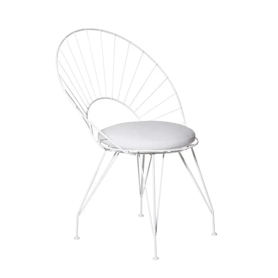 Swedese Seating|Balcony Furniture*Desirée chair, Nature/-white stand Beige