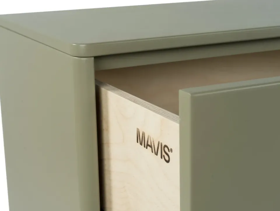 Mavis Dressers & Drawer Units*Deus chest of drawers 9 drawers, Olive Grey
