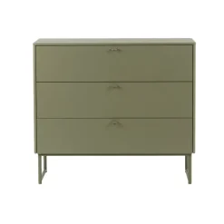 Mavis Dressers & Drawer Units*Deus chest of drawers 3 drawers, Olive Grey
