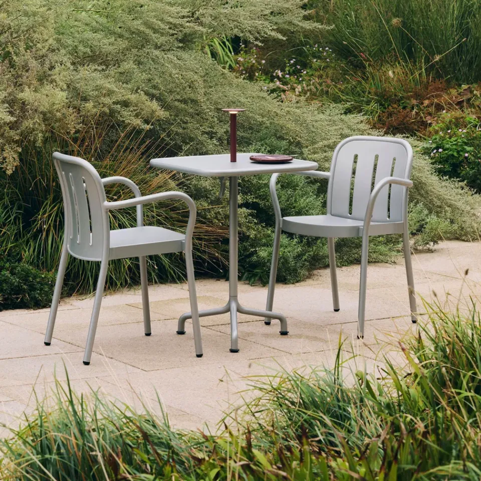 HAY Seating*Deville armchair, Silver Grey