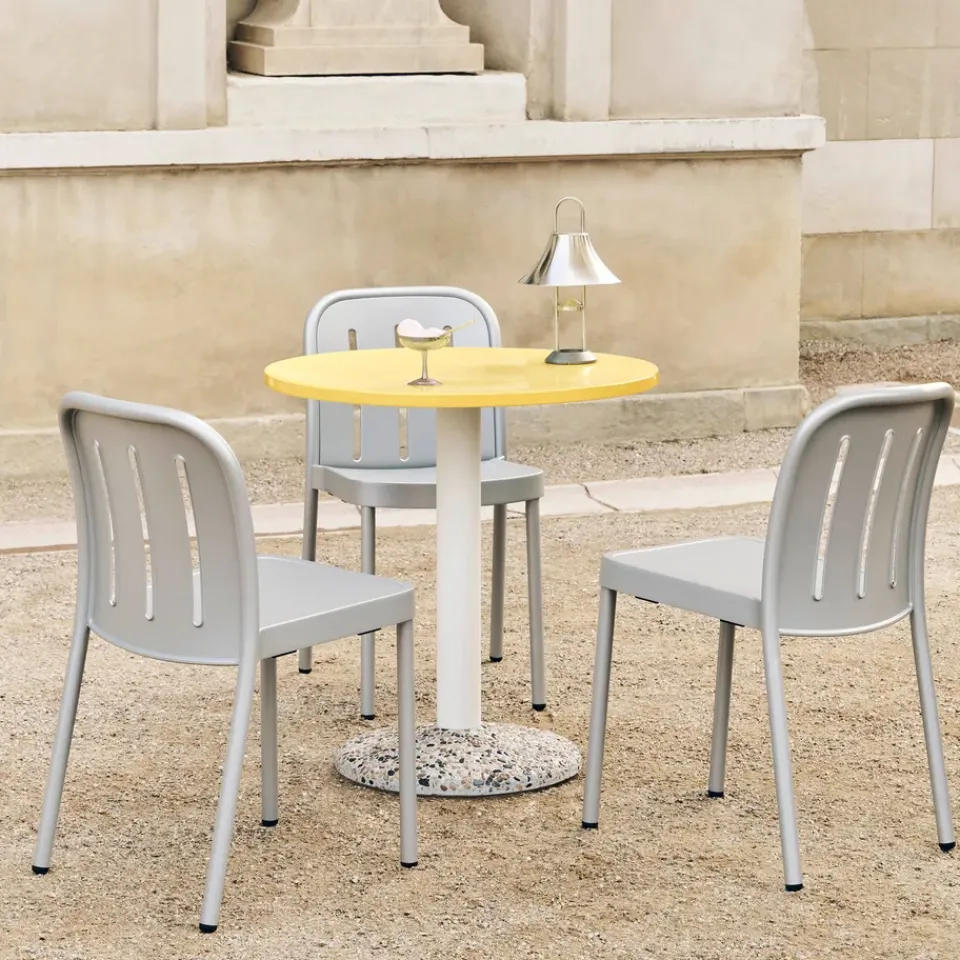 HAY Balcony Furniture*Deville chair, Silver Grey