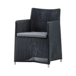 Cane-line Seating*Diamond armchair, Graphite Grey